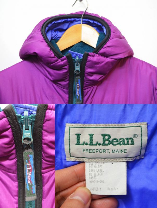 90's L.L.BEAN プリマロフトパーカー “レアカラー”ou-402｜VINTAGE / ヴィンテージ-OUTER /  アウター｜usedvintage box Hi-smile