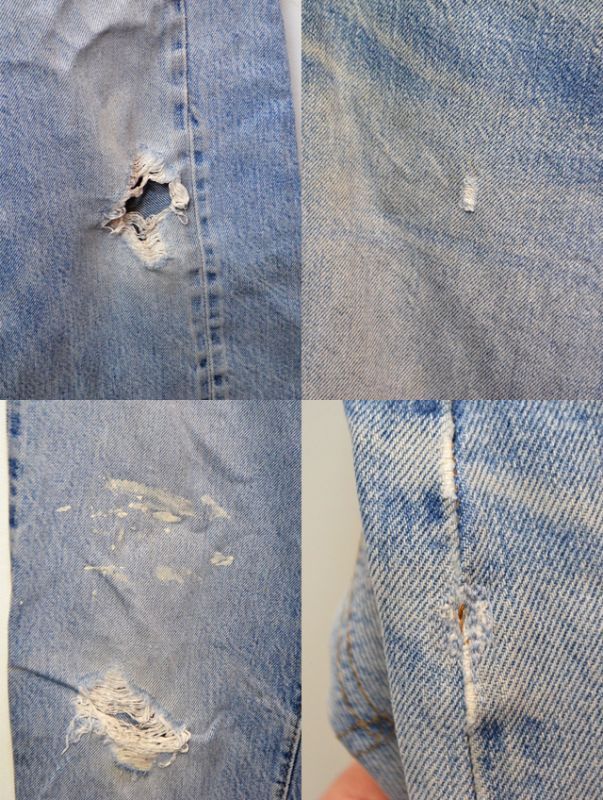 70's Levi's 501 66後期 クラッシュデニムPT-256｜VINTAGE 