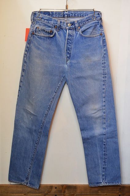 80's Levi's501 赤耳 アイスブルー