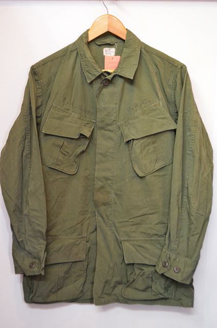 60's US ARMY ファティーグジャケット ノンリップou-461｜VINTAGE / ヴィンテージ-OUTER / アウター｜used&vintage box Hi-smile
