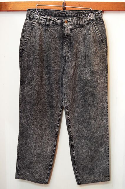 90's Levi's "SILVER TAB" ケミカルウォッシュブラックデニムpt-273｜VINTAGE / ヴィンテージ-PANTS