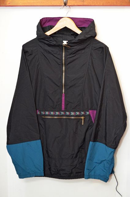 90's L.L.BEAN アノラックパーカー "BLACK"ou-483｜VINTAGE / ヴィンテージ-OUTER / アウター