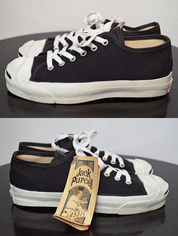 90's USA製 コンバース ジャックパーセル BLACK