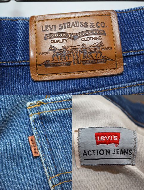 80's Levi's ACTION JEANS ?ストレッチ”pt-306｜VINTAGE / ヴィンテージ-PANTS /  パンツ｜used&vintage box Hi-smile