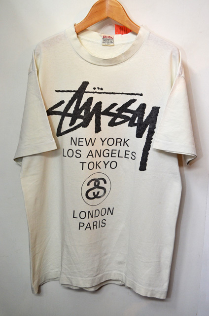 90's Stussy Tシャツ ?WORLD TOUR”ts-495｜VINTAGE / ヴィンテージ-T ...