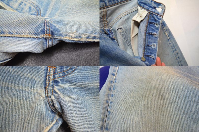 80's Levi's501 赤耳 ?アイスブルー”