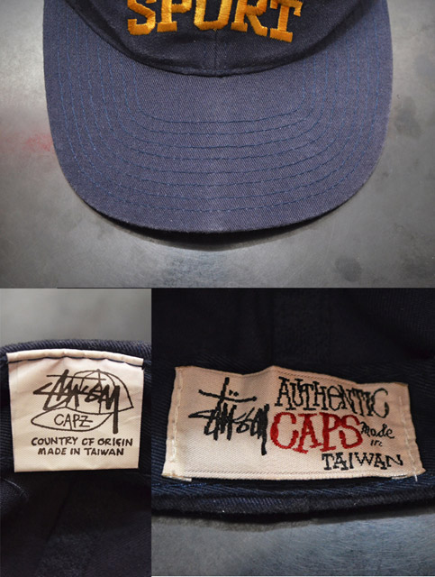 90's STUSSY SPORT CAPot-055｜OTHER / バッグ 小物 etc-｜used&vintage box Hi-smile