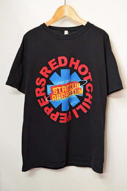 売却 希少 RED HOT CHILI PEPPERS Tシャツ ブラック バンドT ai-sp.co.jp