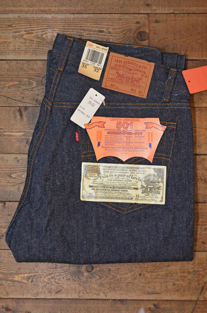 Special 90's Levis 501 dead stock usa製