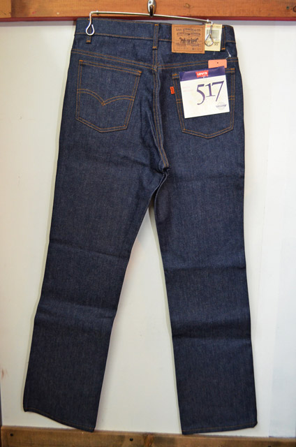 80's Levi's 517 オレンジタブ 〝DEADSTOCK″ - used&vintage box Hi-smile