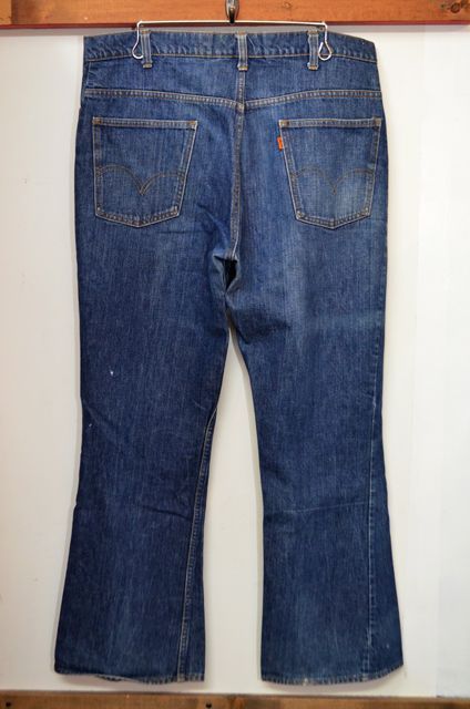 70's Levi's 646 フレアパンツ?TOPボタン裏4″ - used&vintage box Hi-smile