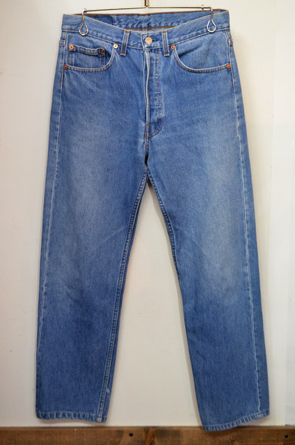 90's USA製 Levi's 501 デニムパンツ - used&vintage box Hi-smile