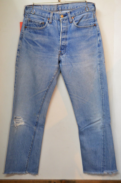 80's Levi's 501 赤耳 切りっぱなし - used&vintage box Hi-smile