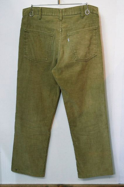 希少カラー　USA製　80s Levi's 519 コーデュロイパンツ