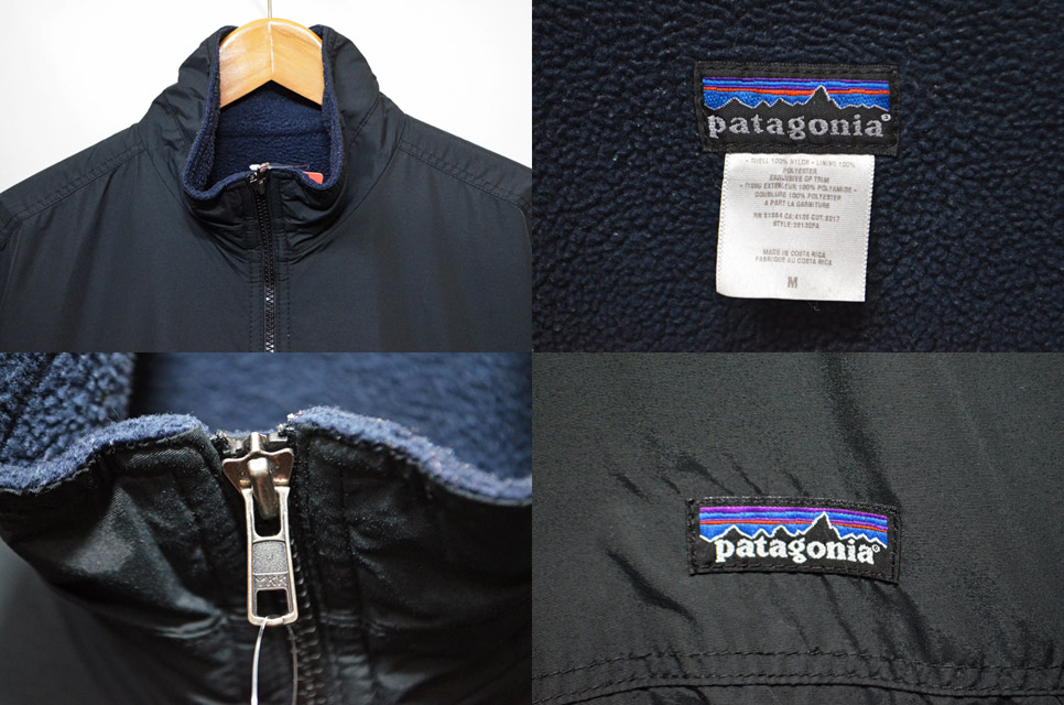 04's Patagonia シェルドシンチラジャケット "BLACK" - used&vintage box Hi-smile