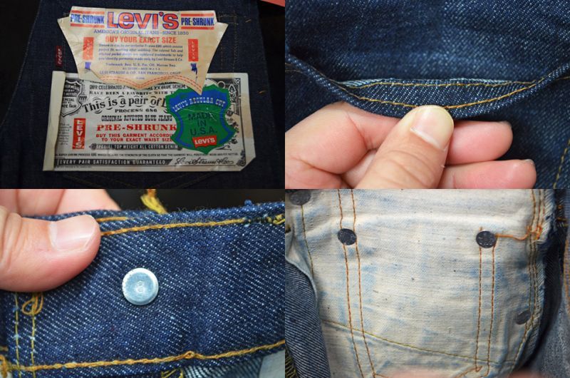 60's Levi's 805 single 