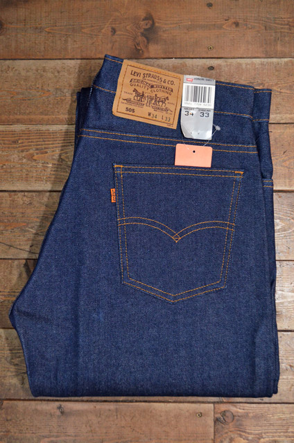 90's USA製 Levi's 505 "DEADSTOCK” - used&vintage box Hi-smile