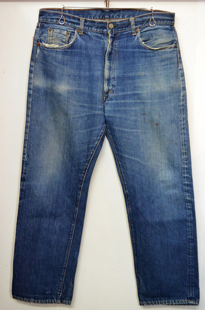 カラーブルーLevi’s 502 BigE 60s ヴィンテージデニム