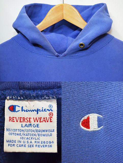 メンズUSA製 90‘s champion reverse weave パーカー