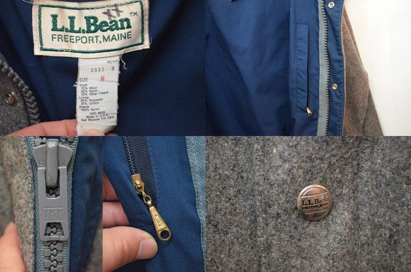 70's L.L.BEAN ウールジャケット - used&vintage box Hi-smile