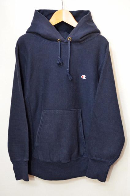 champion REVERSE WEAVE パーカー ネイビー Sサイズ