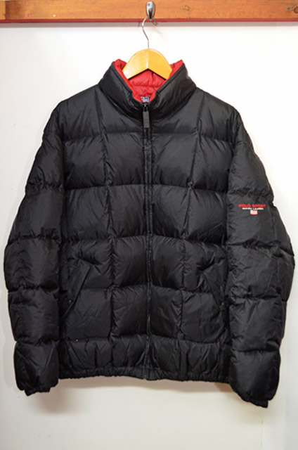 90s polo sports down jacket