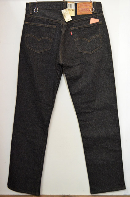 80-90's Levi's 501 BLACK 右脚のみ片耳仕様 “DEADSTOCK”