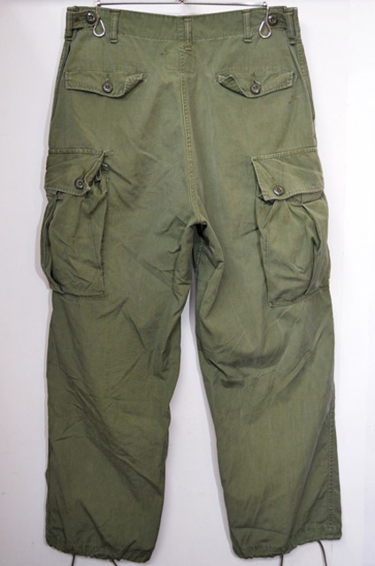 60s アメリカ陸軍 ノンリップ 1st パンツ 初期モデル ベトナム OG 