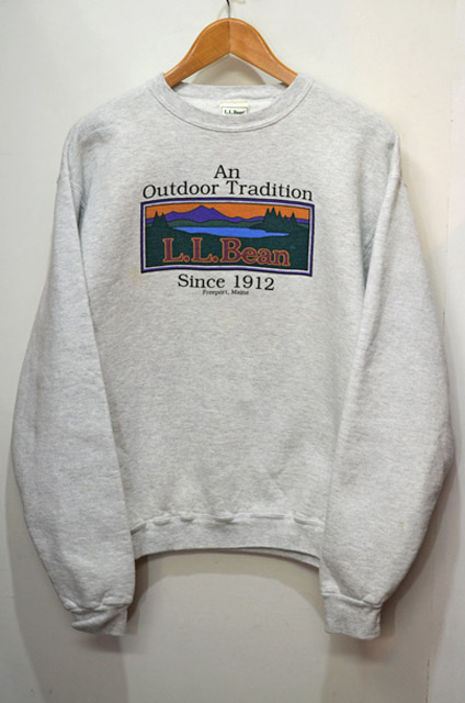 90's L.L.BEAN スウェットシャツ “カタディンロゴ”