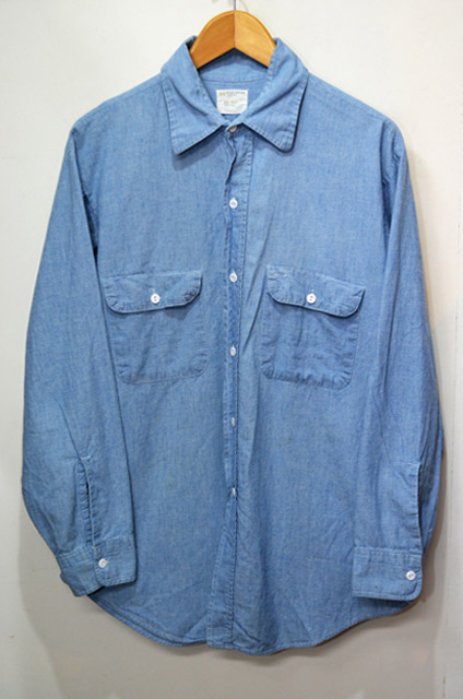70's BIGMAC シャンブレーシャツ “100%コットン”