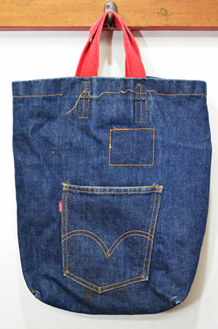 70's Levi's デニムトートバッグ 