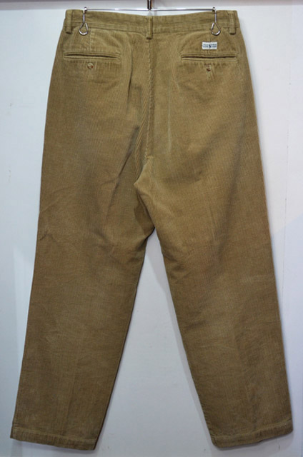 POLO Ralph Lauren 太畝コーデュロイパンツ “KHAKI” - used&vintage