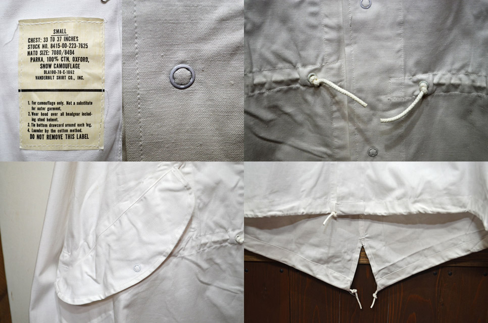 70's US.ARMY フィッシュテールスノーパーカー “DEADSTOCK