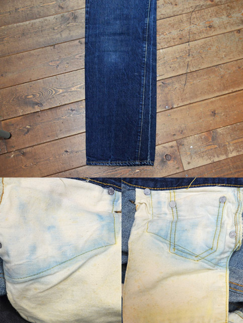 60's Levi's 501 Big E “S-type” - used&vintage box Hi-smile