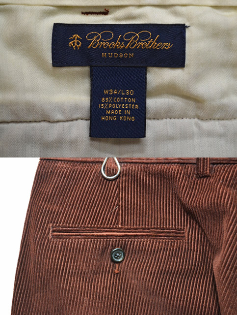 Brooks Brothers  メンズ　コーデュロイテーパードパンツ　Mサイズ