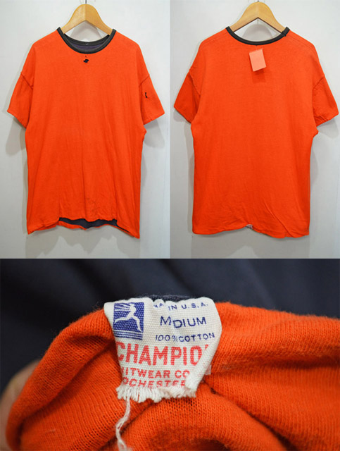 60s champion チャンピオン　Tシャツ ランナーズタグ