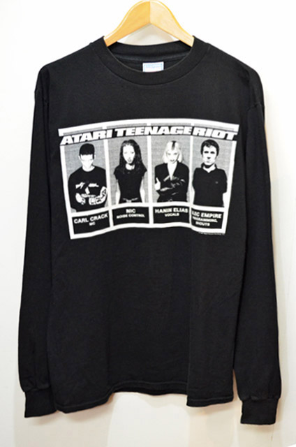 90's ATARI TEENAGE RIOT L/S Tシャツ
