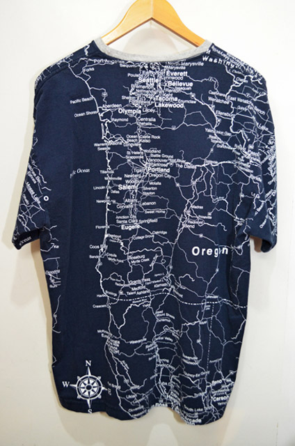 90 S 総柄 プリントtシャツ Oregon Used Vintage Box Hi Smile