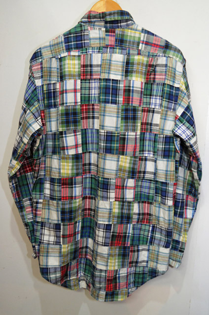90's Polo Ralph Lauren パッチワークシャツ
