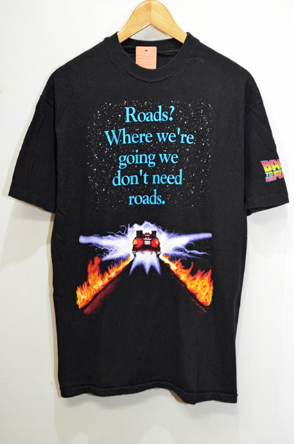 90's Movie Tシャツ "BACK TO THE FUTURE" - used&vintage box Hi-smile