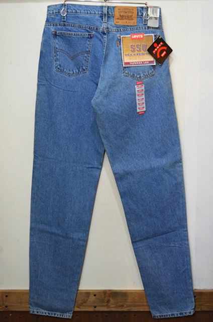 90's Levi's 550 デニムパンツ "DEADSTOCK" - used&vintage box Hi-smile