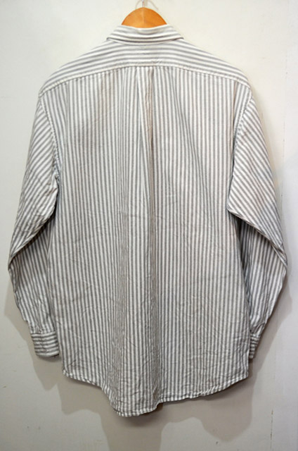 90's Polo Ralph Lauren ストライプ柄ワークシャツ 