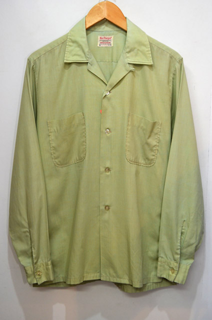 60-70's MacPhergus L/S オープンカラーシャツ
