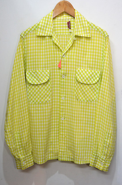50-60's TOWNCRAFT L/S オープンカラーシャツ