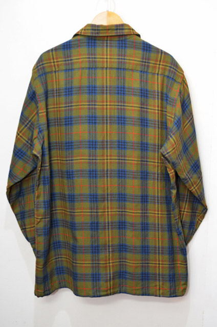 60-70's Viyella' by Hathaway オープンカラーシャツ