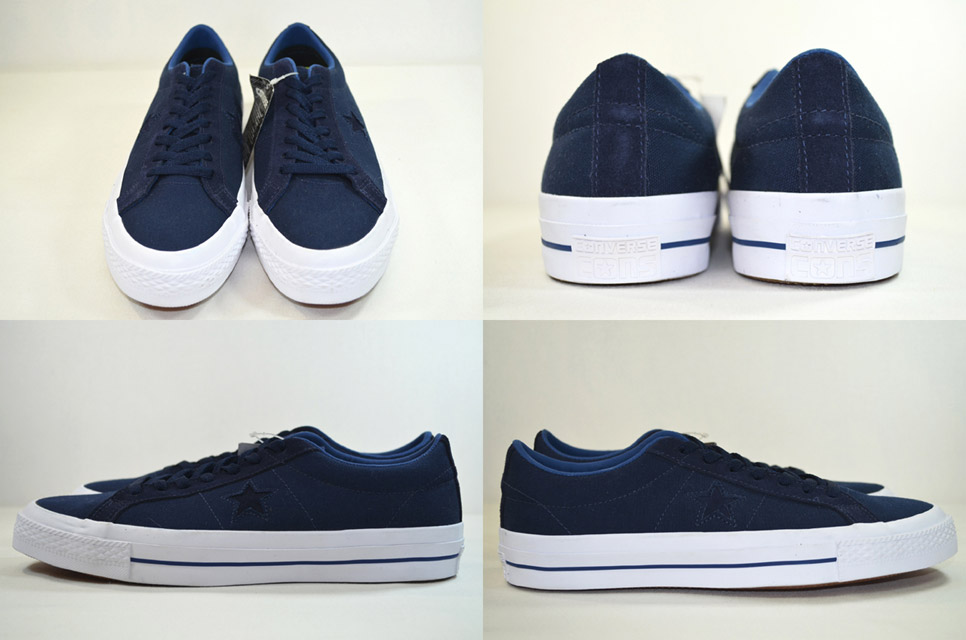 【25.5cm】Converse One Star OX “Navy”