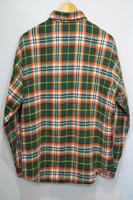 【希少カラー】70年代 BIG MAC ヘビーネルシャツ グリーン