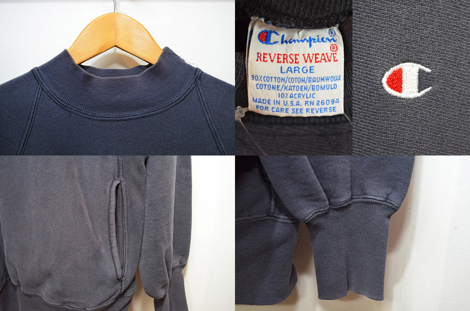 モックネック！champion reverse weave