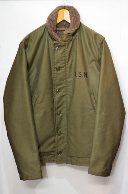 N-1 デッキジャケット USN 40s USNAVY RRL ヘイルメリー