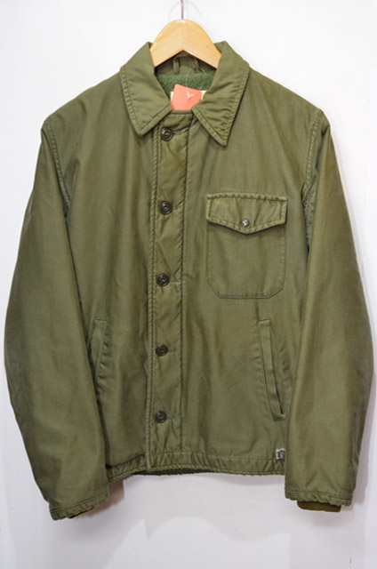 60's US NAVY A-2 デッキジャケット 